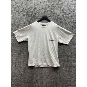 Bandit The Community Cotton Run Graphic Short Sleeve Tee White Mens Size L